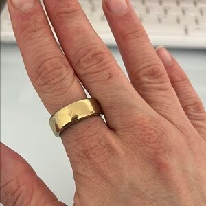 Oura Gold Smart Ring - Size 8